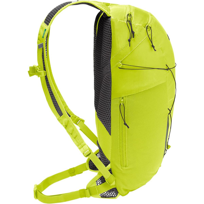 Рюкзак VAUDE Uphill 12 л, унісекс, яскраво-зелений, легкий туристичний