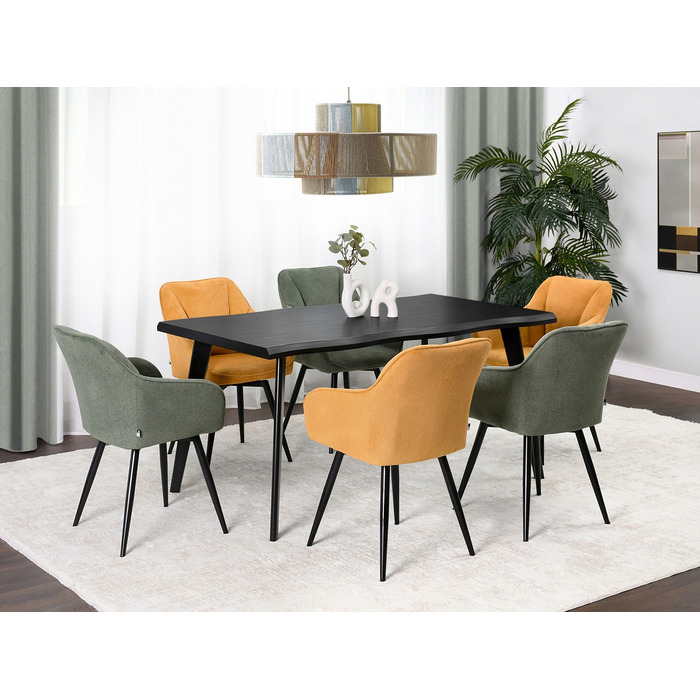 Стілець Mebel-Partner, оббивка: тканина, колір: зелений