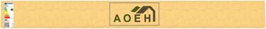 Дерев'яний настінний світильник LED AOEH, бамбук, 20 см, тепле світло 7W 3000K, сучасна лампа для спальні, вітальні, коридору