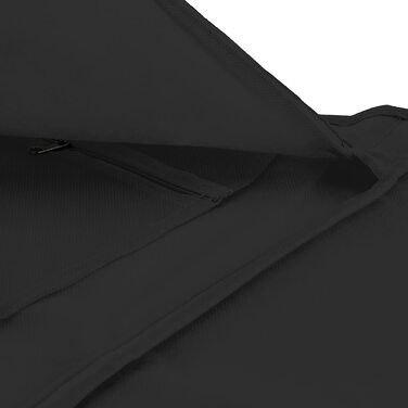 Дихаючі чохли для одягу Hangerworld, 152 см, чорні, комплект 3 шт.