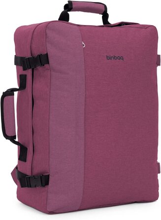 Ультралегкий туристичний рюкзак blnbag M3, 35 л, бордовий, універсальний, з м'якими регульованими лямками або ручкою для перенесення, для подорожей, унісекс