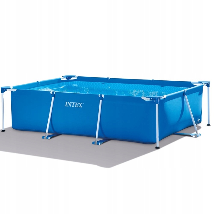 Каркасний прямокутний садовий басейн для дітей Intex 28270, 220x150x60 см