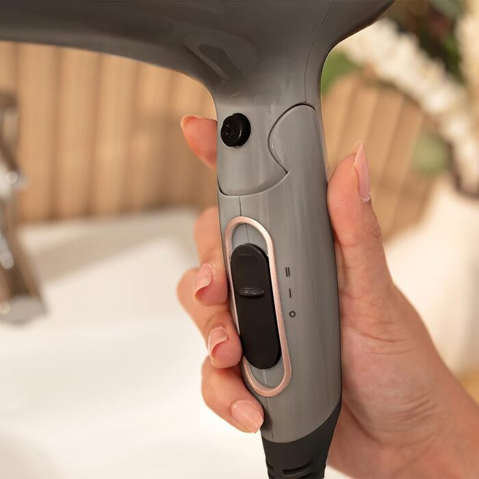 Фен для волосся Cecotec IoniCare Power&Go Black, 2400 Вт, з іонізацією, чорний