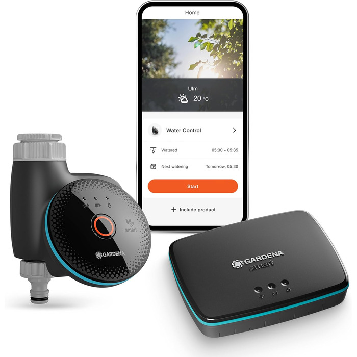Gardena Smart Water Control 19033-20: Автоматичний контролер поливу з інтеграцією Smart Home та захистом від заморозків