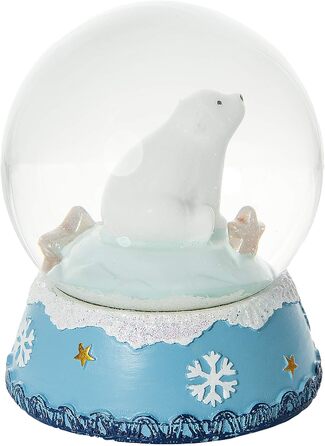 Снігова куля з білим ведмедем Mousehouse Gifts – новорічна декорація