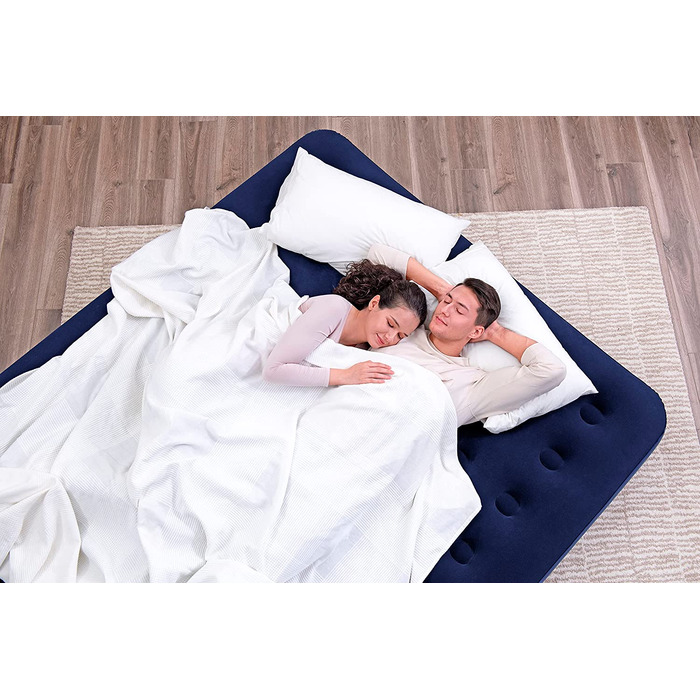 Надувний матрац Bestway King Single 203x183x22 см, сірий, для дому та відпочинку