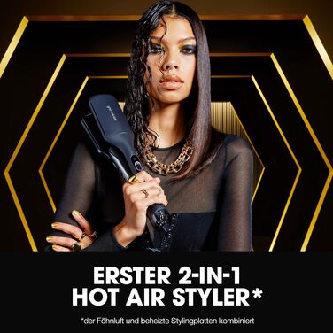 ghd Duet Styler 2-в-1: випрямляч і фен-стайлер для вологого та сухого волосся, білий