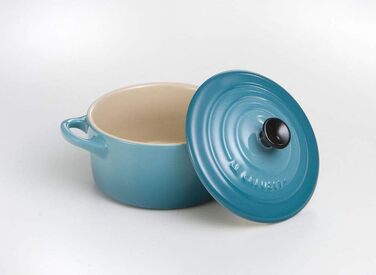 Le Creuset Міні-кокот із кам'яної кераміки, 200 мл, 10x5 см, бірюзовий