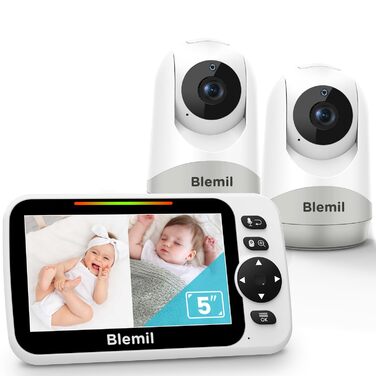 Відеоняня Blemil з камерою та аудіо, 5