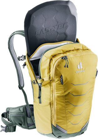 Рюкзак Deuter Flyt 20 з протектором для велосипеда, унісекс, жовто-зелений