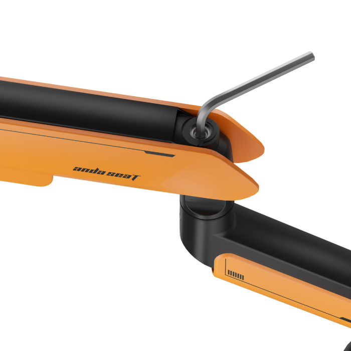 Настільне кріплення для монітора Anda Seat Stealth Pro II RGB 17’’-42’’ Orange