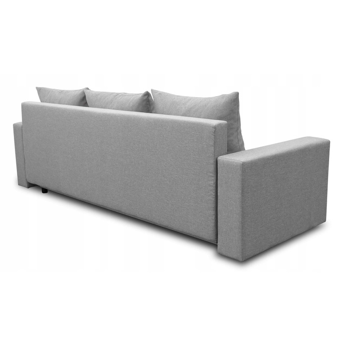Диван BIRD Meble, 230 x 84 см, оббивка тканина, сірий