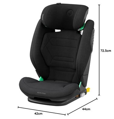 Дитяче автокрісло Maxi-Cosi RodiFix Pro² i-Size (100–150 см, 3.5–12 років), ISOFIX, ClimaFlow, G-CELL, Authentic Black