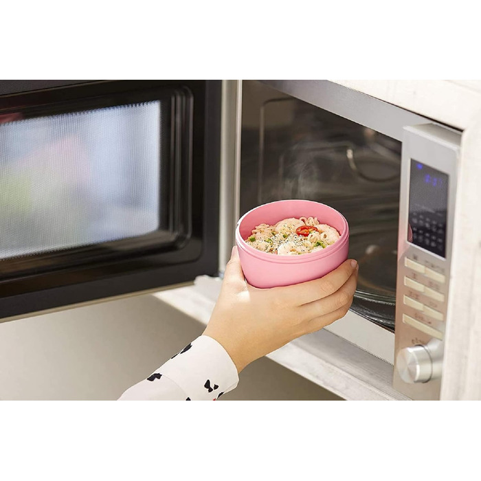 Набір ланчбоксів Mepal Lunch to go Set з контейнером Lunchpot, великий бенто-бокс з відділеннями для дорослих, Vivid Lilac