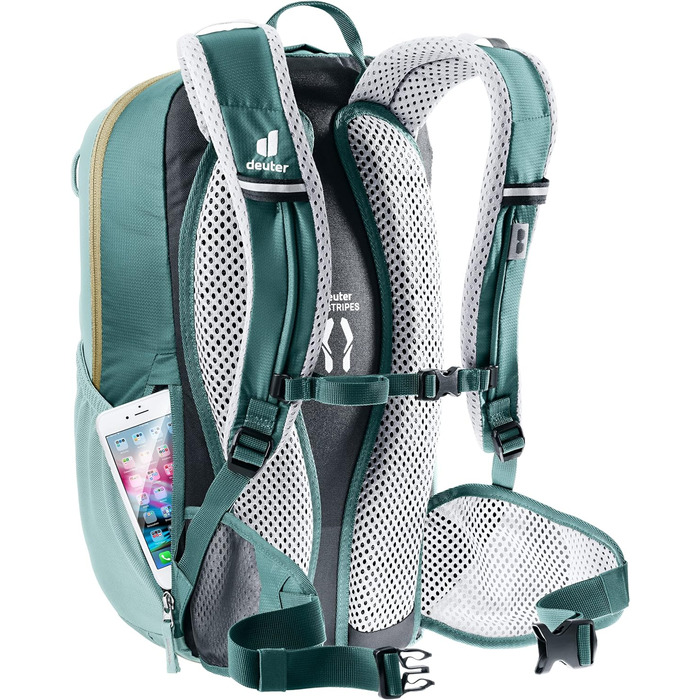 Жіночий велосипедний рюкзак Deuter Bike I 18 SL, 18 л, нефритово-синій