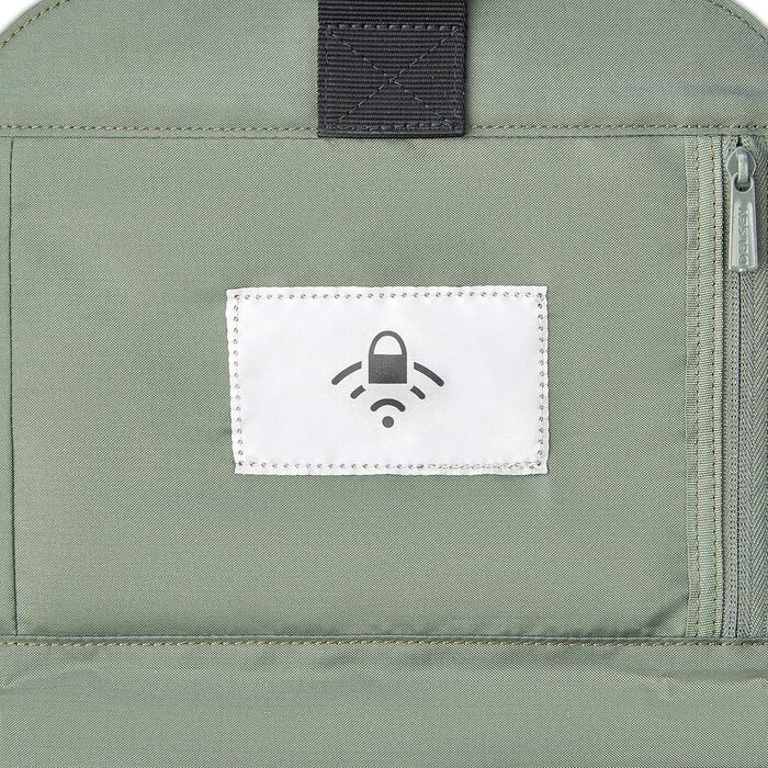 Рюкзак DELSEY PARIS Securflap м'який 21 л, бордовий, 45x31x14 см