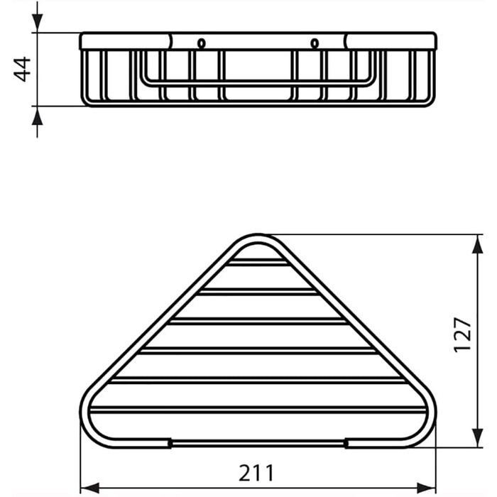 Кутова мильниця Ideal Standard IOM хромована