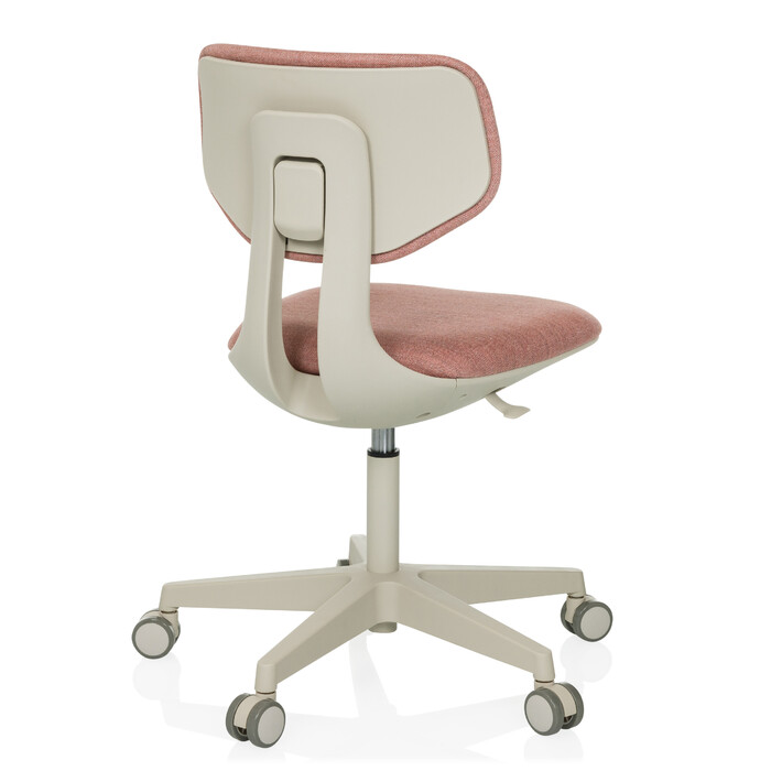 Дитячий письмовий стілець / дитячий стілець KID CLASSIC тканина рожевий hjh OFFICE