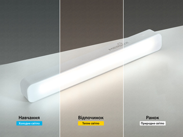 Лампа світлодіодна Mealux DL-410 White (арт. BL1235 White)