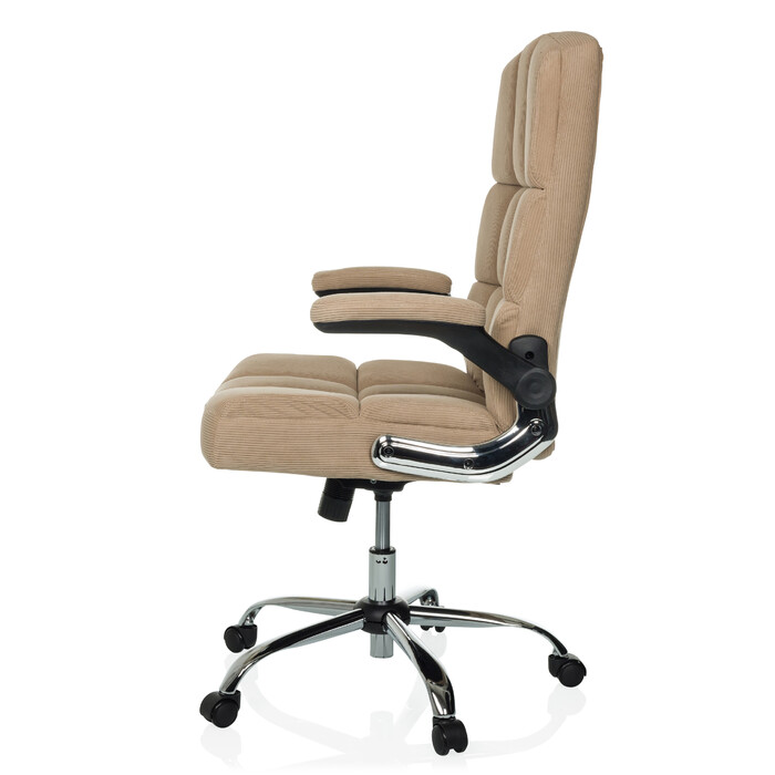 Крісло для керівника RELAX WD 100 тканина вельвет бежевий MyBuero
