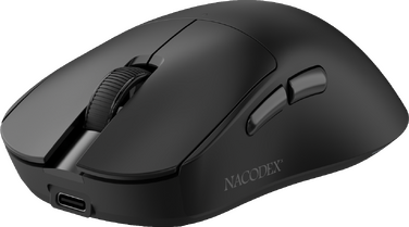 Бездротова миша Ajazz x Nacodex NJ08 MC Black (NJ08-MC-B)