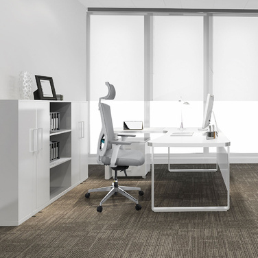 Офісне крісло / Поворотне крісло BRETON PRO W Тканина / Сітка Тканина Сірий HJH OFFICE