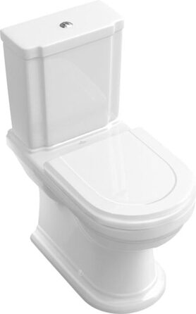 Сидіння для унітазу Villeroy & Boch Hommage з мікроліфтом, Duroplast, D-подібне, білий глянцевий (Alpin)