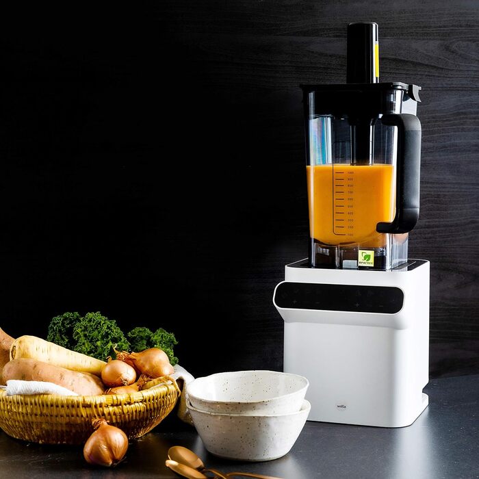 Блендер Wilfa Powerfuel Digital 1680 Вт, 1.5 л, матовий білий