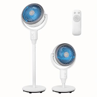 Вентилятор підлогово-настільний aeco AirX-Flow 100 з осциляцією 85° та 3 швидкостями