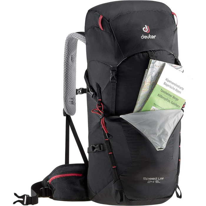 Жіночий туристичний рюкзак Deuter Speed Lite 24 SL, чорний