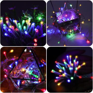 Світлодіодна гірлянда LED 30м, 1000 світлодіодів, багатоколірна (Bunt), святська ілюмінація для дому та вулиці