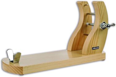 Підставка для хамона Arcos Accessoires, металева основа, натуральне пофарбоване дерево сосни, 500x280x180 мм, коричнева