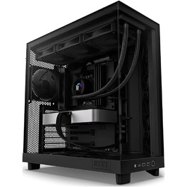 Корпус для ПК NZXT H6 Flow Black, вентиляція, ATX, чорний