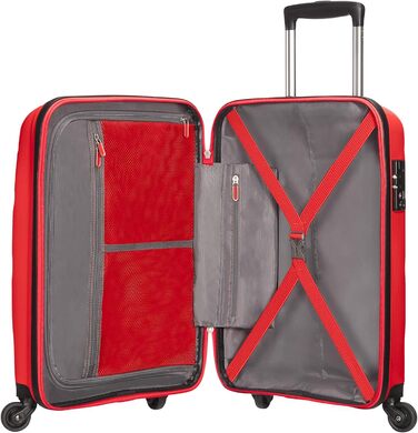 Дорожня валіза American Tourister Bon Air Spinner S 55 см, червона, 31.5 л