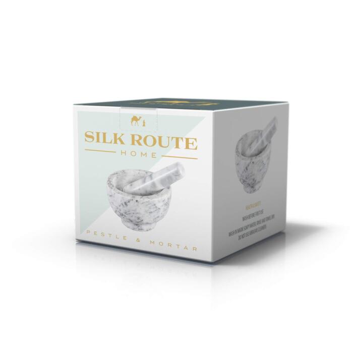 Набір для стукання та подрібнення з виливом (мрамор) Silk Route Home