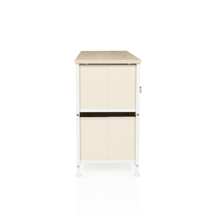 Комод FOLDAR 100x30x55см 5 відділень бежевий hjh LIVING