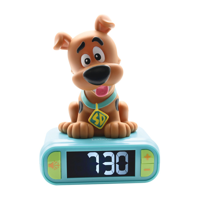 Дитячий ліхтарик-годинник Lexibook Disney Stitch RL800D1: Нічник з мелодіями, LCD-дисплей, рожевий