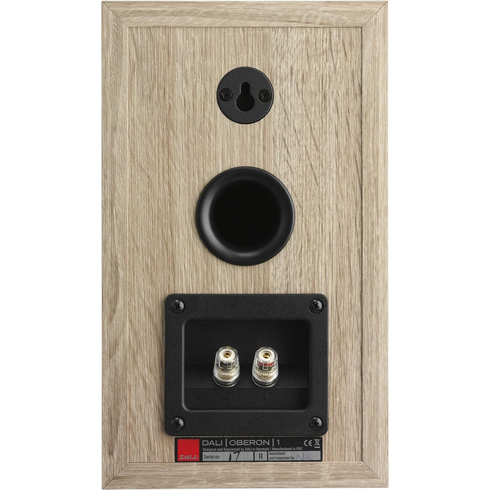 Акустичні колонки DALI Oberon 1 (Light Oak) - Поличні, стерео, для дому, з SMC, вінілове покриття