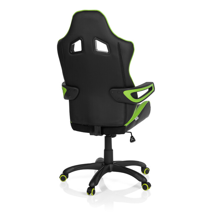 Ігрове крісло / Офісне крісло GAME PRO I Leatherette Black/Green HJH OFFICE