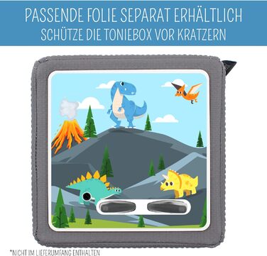Магнітна полиця bunnyboo Safari для Toniebox і 45 фігурок, перевірена якість, для хлопчиків і дівчаток, переможець тестів 2024