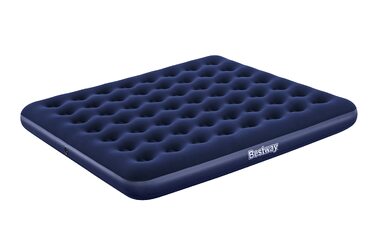 Надувний матрац Bestway King Single 203x183x22 см, сірий, для дому та відпочинку