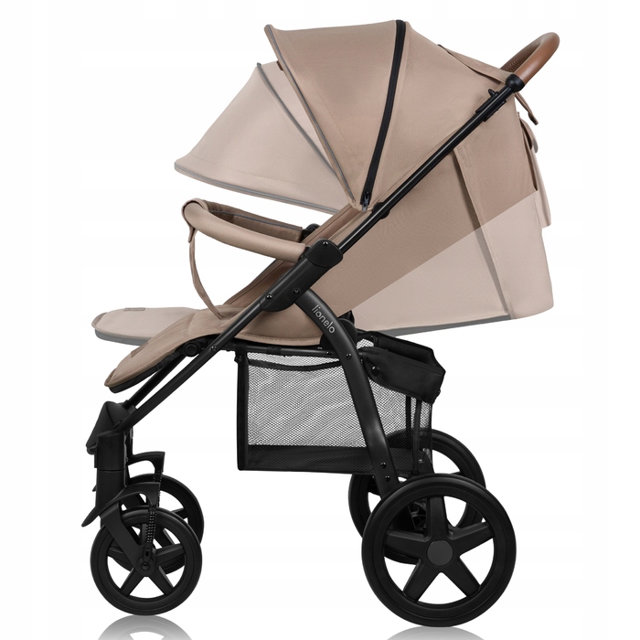 Складана прогулянкова коляска Lionelo Lo-Annet Plus, колір Beige Sand