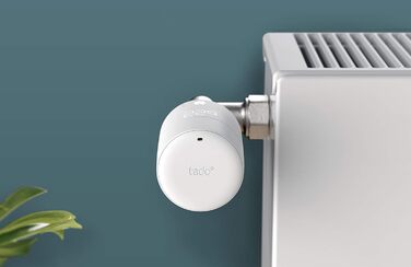Термостат на радіатор Tado° Smart - додатковий, для індивідуального керування опаленням, білий, простий монтаж