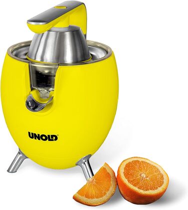 Електрична цитрусова соковижималка Unold 78132 Power Juicy, 300 Вт, для великих і малих цитрусів, BPA Free, мультиколор, знімна, можна мити в посудомийній машині