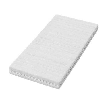Дитяче ліжко з висувним ящиком та матрацом ACMA II, біле, 180x80 см, синє