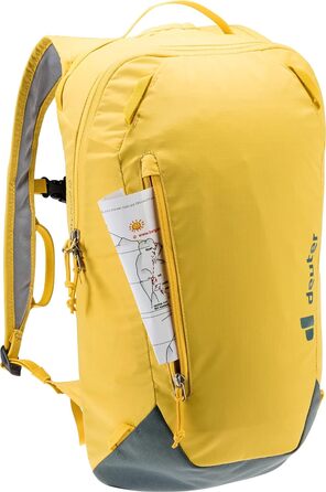 Унісекс альпіністський рюкзак Deuter Gravity Pitch 12 л, жовто-бірюзовий