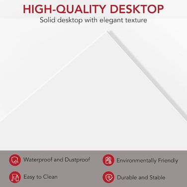 Стіл SANODESK FD для комп'ютера та їдальні, домашній офіс, 120x60x75 см, горіх+чорний, без шафи