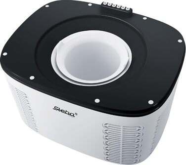 Морозивниця Steba IC 110, автоматична, з функцією самостійного охолодження Peltier, без попереднього охолодження, таймер 180 хв, ємність для морозива 1,2 л, для йогурту 1,1 л, автоматичне збереження холоду