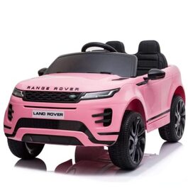 Електромобіль дитячий Range Rover Evoque 12V рожевий, ліцензійна модель FINOOS