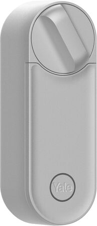 Yale Linus Smart Lock L2 срібний — розумний дверний замок із віддаленим керуванням, безключовий доступ, мобільний додаток, DIY-установка